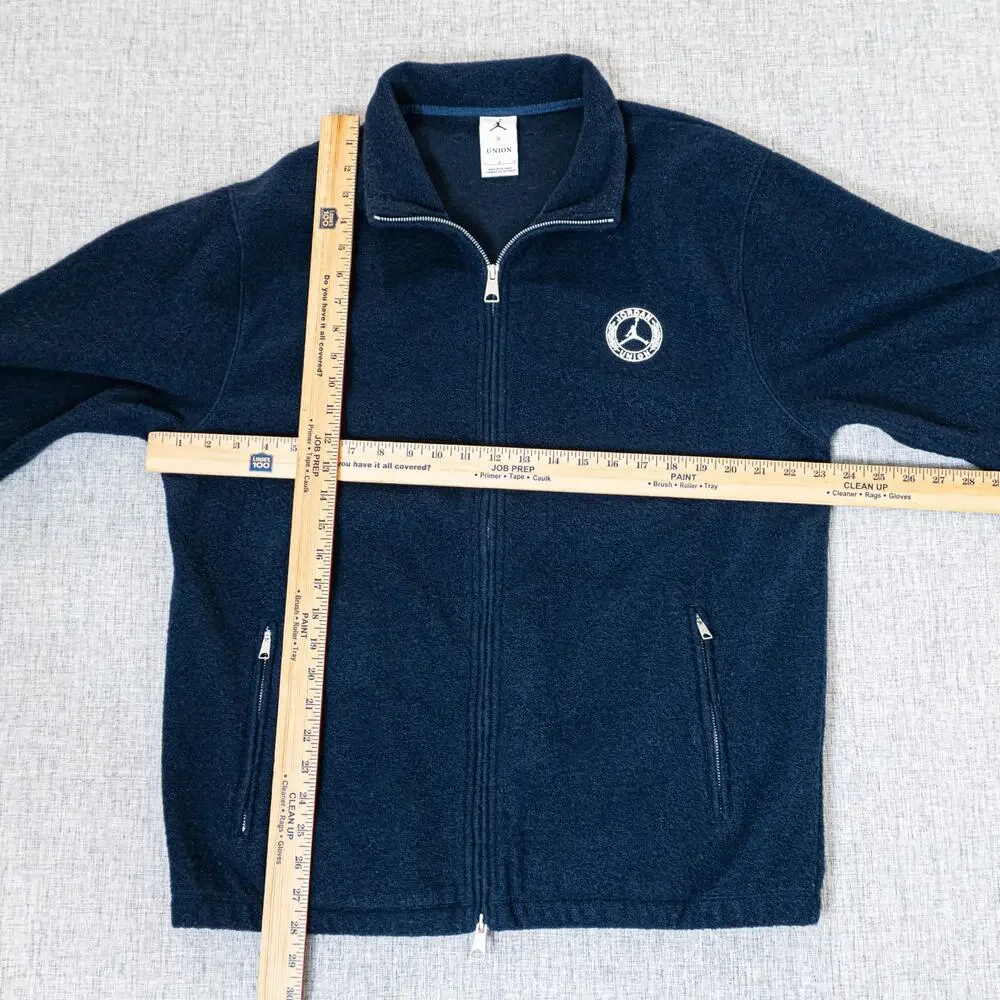 Jordan x Union LA Logo Track Jacket & Pant Set Fleece Navy size Large
